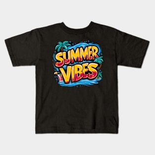 summer vibe Kids T-Shirt